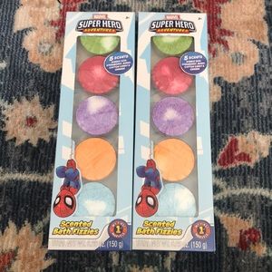 Spider-Man Scented Bath Fizzies